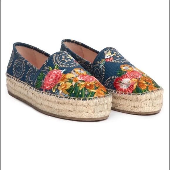 🌸HP🌸Johnny Was Anenome Platform Espadrille! - Picture 4 of 13